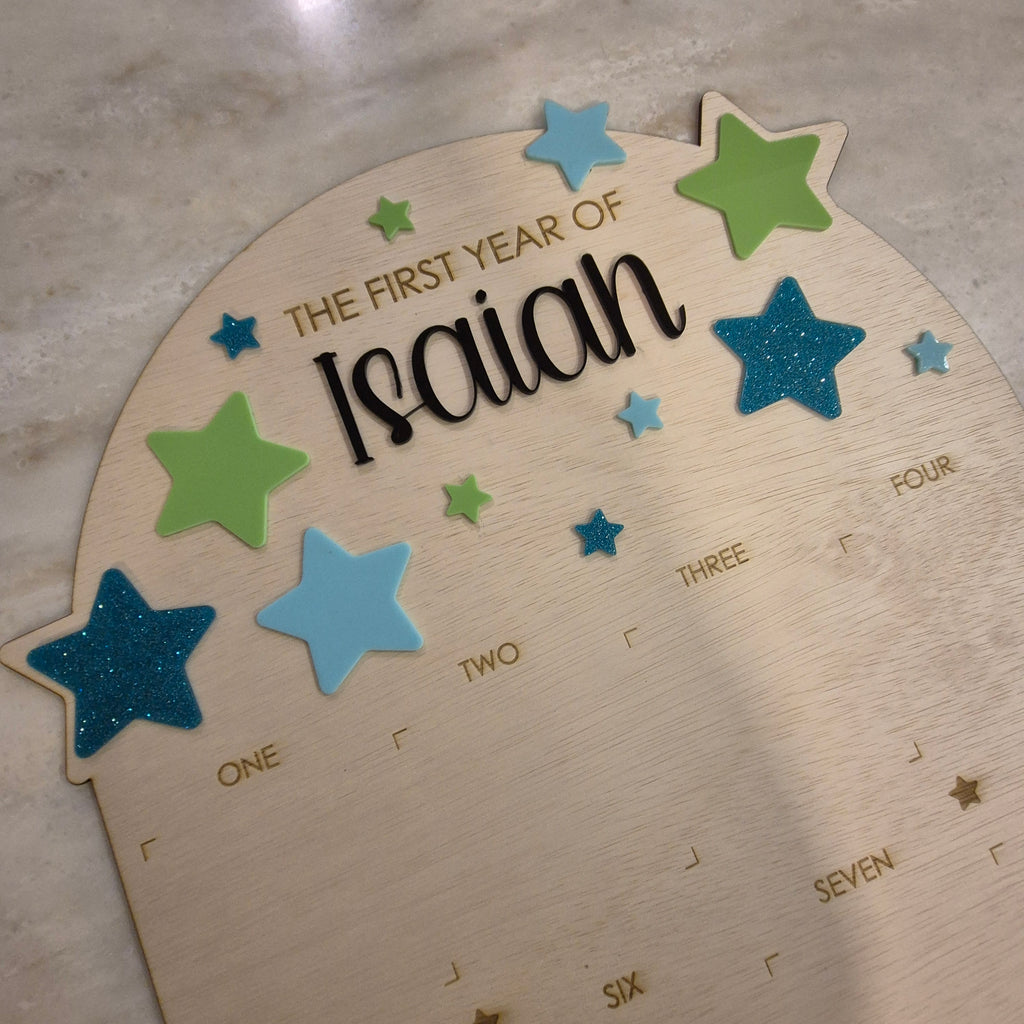 You're A Super Star Milestone Photo Board | Personalised Keepsake