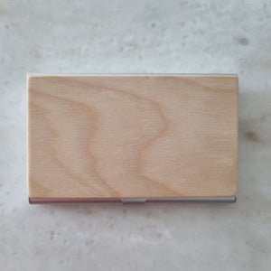 Wood Card Case