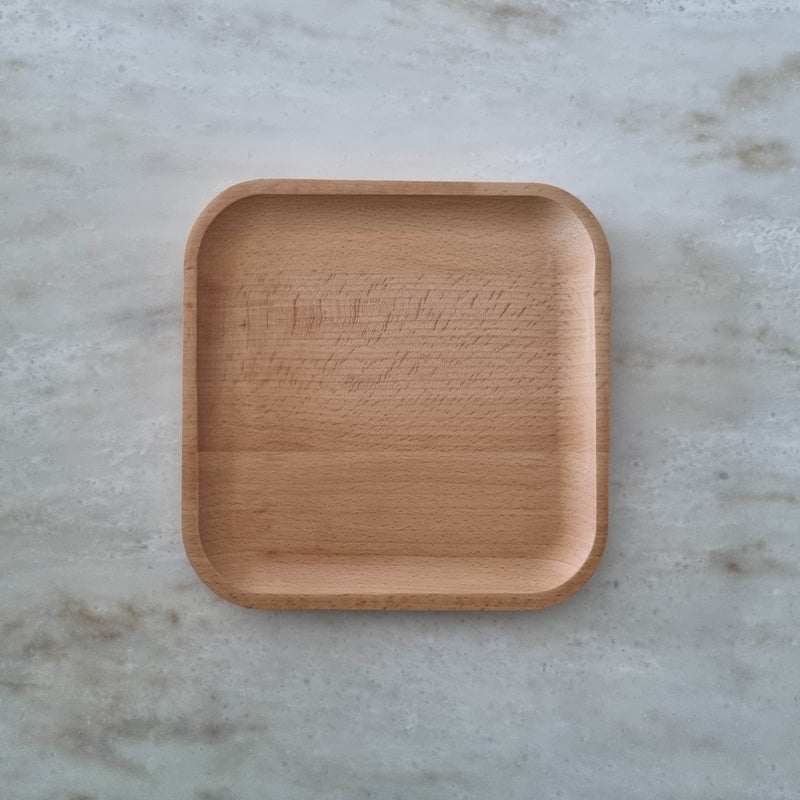 Wood Square Tray
